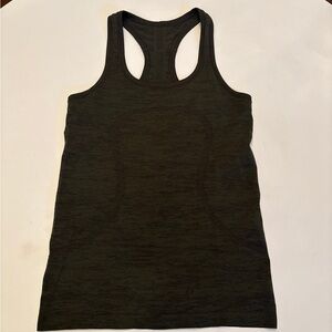 Lululemon Dark Gray Swift Tank Top